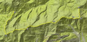 Mapa de la ruta